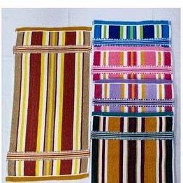 cotton stripped bigg boss hand towel 35x53, gender : unisex