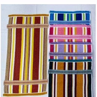 cotton stripped bigg boss hand towel 35x53, gender : unisex