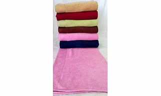 Plain Cotton Grass Bath Towel 75 X 150, Technics : Machine Made