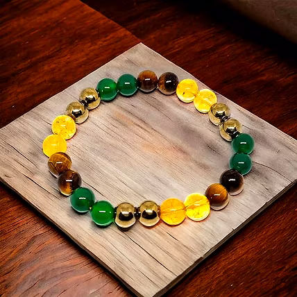 Natural Money Magnet Bracelet For Men &amp; Women-3