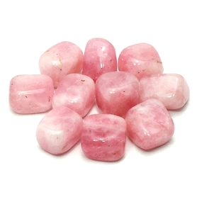 natural rose quartz tumble for decor