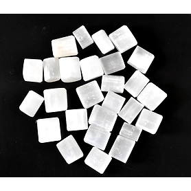Natural Selenite Tumble Stone For Home Decor & Healing Use