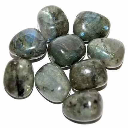 Natural Labradorite Tumble Stone For Home Decor &amp; Healing Use-12726679