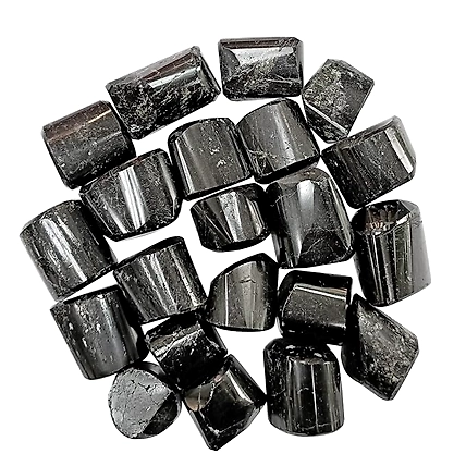 Natural Black Tourmaline Tumble Stone For Home Decor &amp; Healing Use-12726683