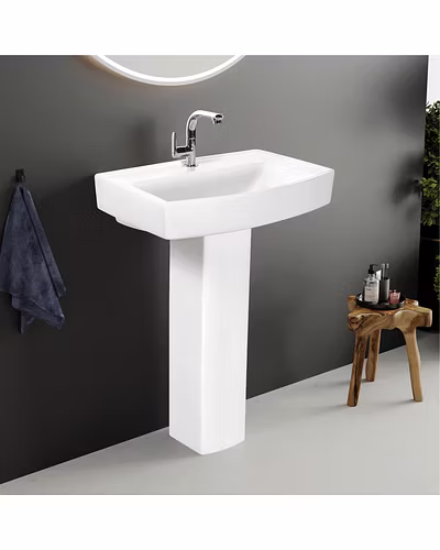 Wash Basin Wih Full Pedestal-1004