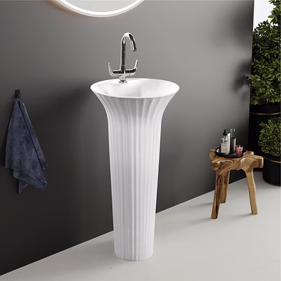 one piece basin