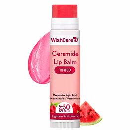 wishcare tinted lip balm with spf 50 pa+++ - brightening lip balm