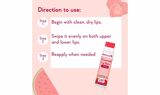 WishCare Tinted Lip Balm with SPF 50 PA+++ - Brightening Lip Balm