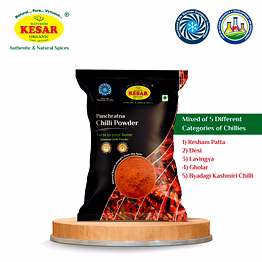 matushri kesar organics farm panchratna chilli powder
