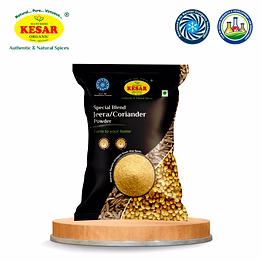 matushri kesar organics farm jeera coriander powder