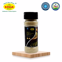 matushri kesar organics farm green cardamom powder