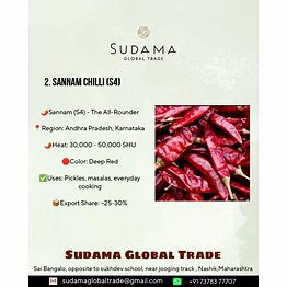 sannam s4 dry red chilli