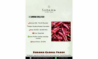 Sannam S4 dry red chilli