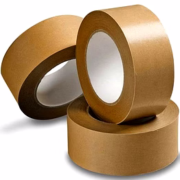 transparent/brown tape -130 meter (1 box=72pcs)