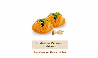 PISTACHIO PYRAMID BAKLAWA