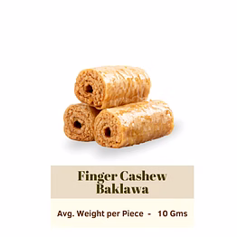 oasis baklawa finger cashew baklawa