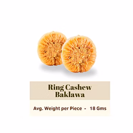 oasis baklawa ring cashew baklawa