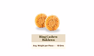 Ring Cashew Baklawa