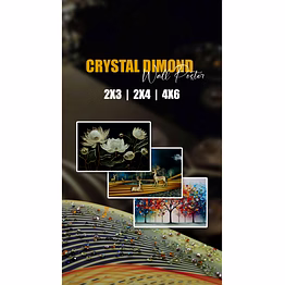 luxe high-gloss digital poster tile panel