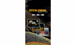 Luxe High-Gloss Digital Poster Tile Panel