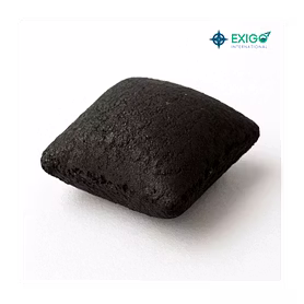 Pillow shaped coconut shell charcoal briquettes
