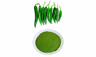 dehydrated green chilli powder