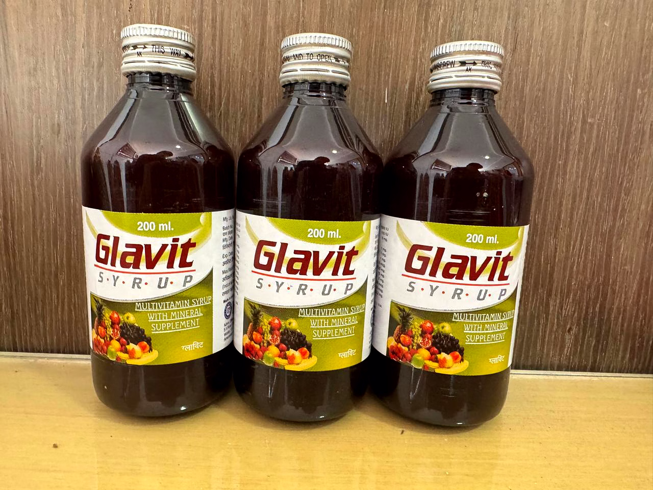 glavit multivitamin syrup with minerals 200 ml