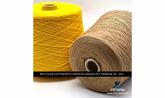 Recycled Cotton Yarn (Twisted / Ply)