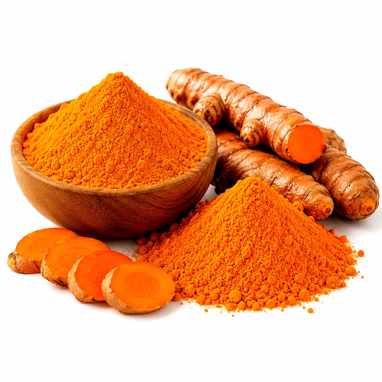 Premium Lakadong Turmeric High Curcumin Grade From Jaintia Hills In Whole Rhizomes Or 100 Mesh Powder image 1