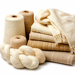 organic eri silk yarn and handwoven peace silk textiles from assam and meghalaya in 2/60s or 2/120s counts