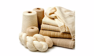 Organic Eri Silk Yarn And Handwoven Peace Silk Textiles From Assam And Meghalaya In 2/60s Or 2/120s Counts