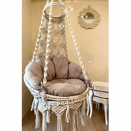 knottyartsisansco555 macrame swing - macrame hammock chair | macrame swing chair