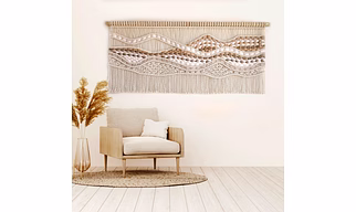 Handmade Wall Art Tapestry | Boho Wall Hanging - RIVERS