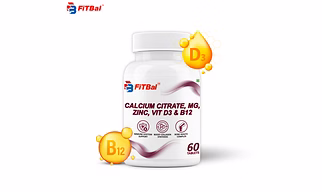 Calcium Citrate, MG, Zinc, Vitamin D3 & B12