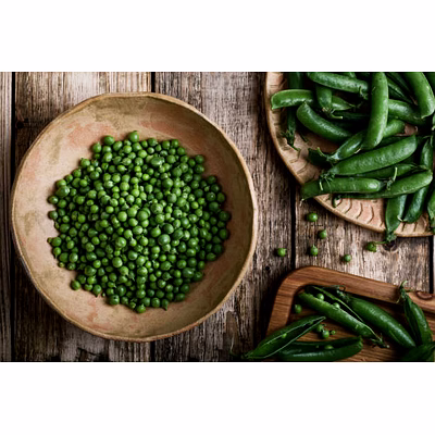 unbranded green peas