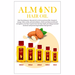 kesuda almond hair oil