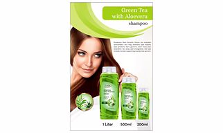 KESUDA GREEN TEA WITH ALOEVERA SHAMPOO WITH CIONDITIONER