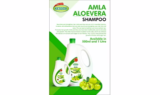 KESUDA ALOEVERA SHAMPOO WITH CONDITIONER 1 LITRE CANPACK