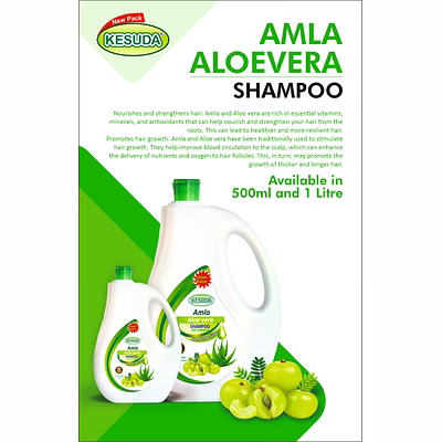 kesuda aloevera shampoo with conditioner 1 litre canpack