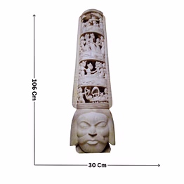 amrit kalash kushmandi the mahabharat story wooden mask