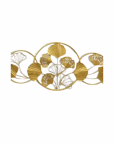 Wrought Iron Golden Flowers Wall Decor-Amr1017