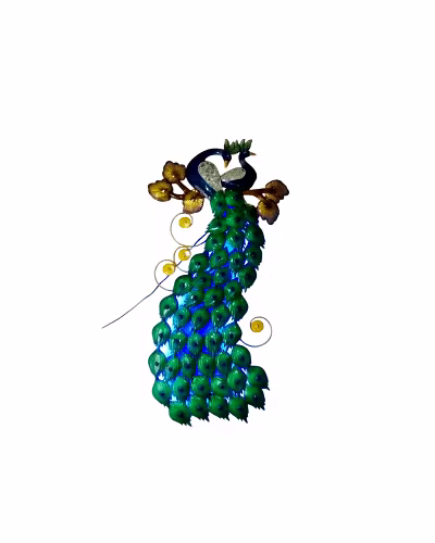 Wall Hanging Peacock Showpiece with Led Light For Home, Living room,Office Decoration-Amr1024