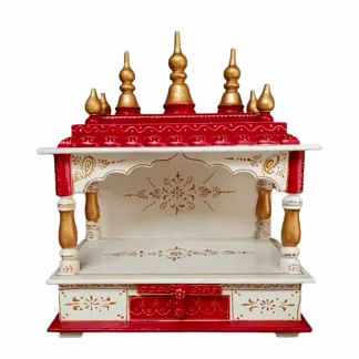 amrit kalash wooden temple for home ( 22 x 11 x 28 inch)