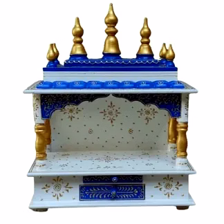 amrit kalash wooden temple for home (22 x 11 x 28 inch)