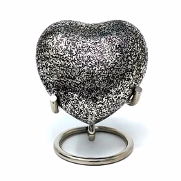amrit kalash wrought iron heart with stand