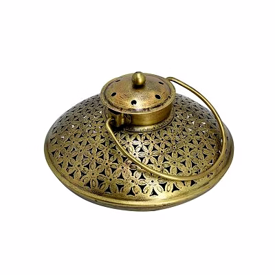 amrit kalash antique wall decor dhoop dani (degchi) (9x9x6) inch