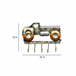 amrit kalash metal handmade jeep wall hook hanger home decor (15.5×5.5×13.5) inch