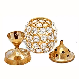 amrit kalash brass akhand diya oil lamp diwali decoration – gift & décor