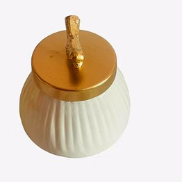 amrit kalash wrought iron round hammered dry fruit box with lid