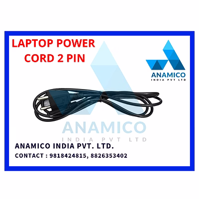 laptop power cord 2 pin